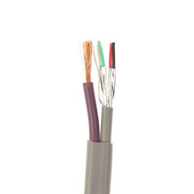 Al Foil Screened 4X0.22mm CCA with Power Copper Alarm Security Cable