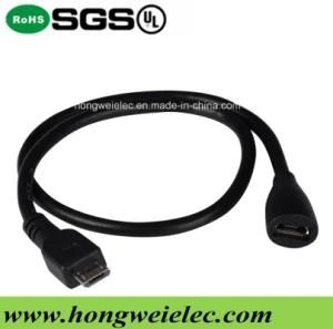 Micro 5pin Male to Female Date Wire USB 2.0 Cable