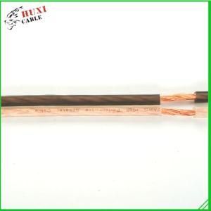 High End, Transparent Frosted Flexible PVC Flat Copper Speaker Cable