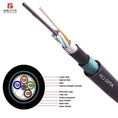 Hot Sale Single Mode Fiber Optical GYTA53 Fibra Optica