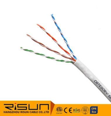 Copper with RoHS Certification UTP Cat5e Cable Ethernet Cable Communication