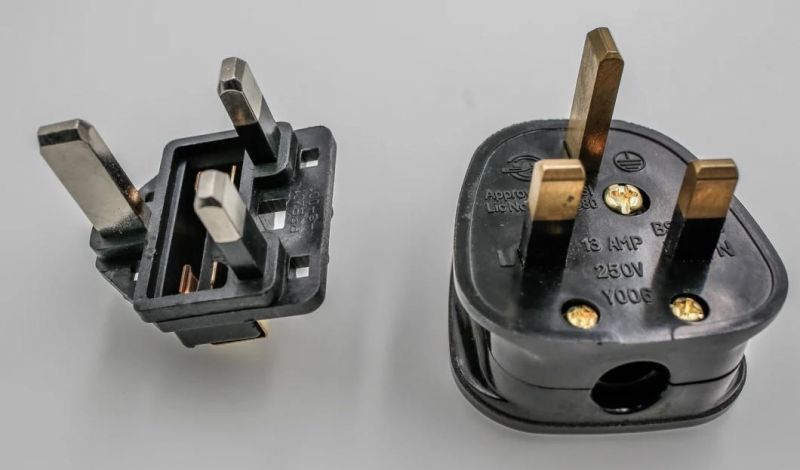 Bsi UK 3 Pin Plug with The Connector of Figure 7 (C7) AC Power Cord