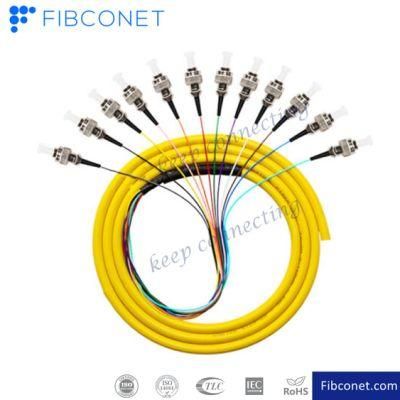 FTTH Manufacturer FC Upc/APC 12 Core Fiber Optical Pigtail/Patchcord