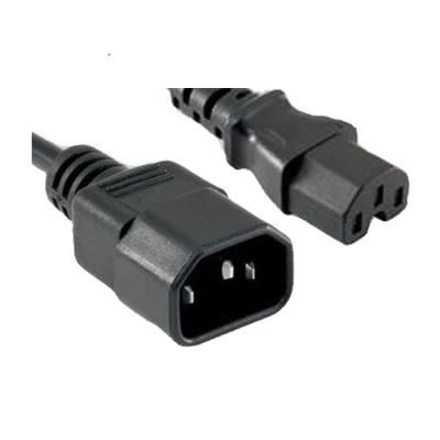 IEC 320 C17 PLUG WITH EXTENSION CABLE