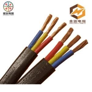 100m Roll PVC Insulation Flexible Copper Power Rvv Cable