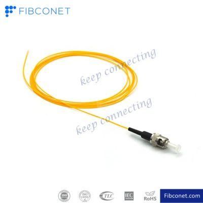 Manufacturer Single Mode Simplex St/Upc 0.9mm Fiber Optic Pigtail