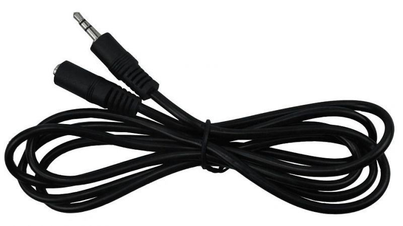 3.5mm/6.35mm Audio Video Black Cable RCA Cable