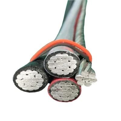 4 Core 0.6/1kv Caai ABC Aerial Bundle Cable 3*25+1*25