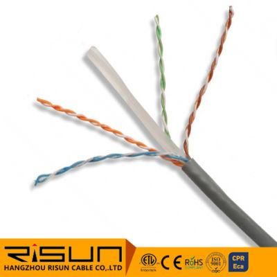 23AWG 4pairs UTP CAT6 Copper Cable Price Ethernet LAN Cable