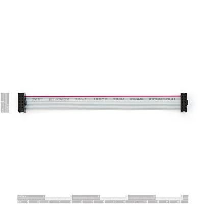 Ribbon Cable with IDC 16 Pin (10pin to 16pin) Pitch Female Connector