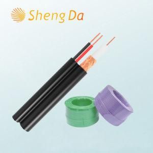 High Speed Digital Communication Coaxial Rg59 Cable Siamese