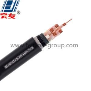 5 0.6/1kv Copper Conductor Factory Customized RoHS LSZH PVC Electric Cable Wire with Sta Swa (ZC-YJV22) Power Cable