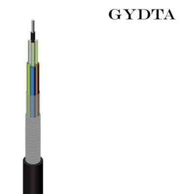 Gydta Outdoor Aerial Anti-UV Cable De Fibra Optica 2/4/6/8/10/12fo Single Mode Asu-80 Fiber Optic/Optical Cable with Anatel Certificate