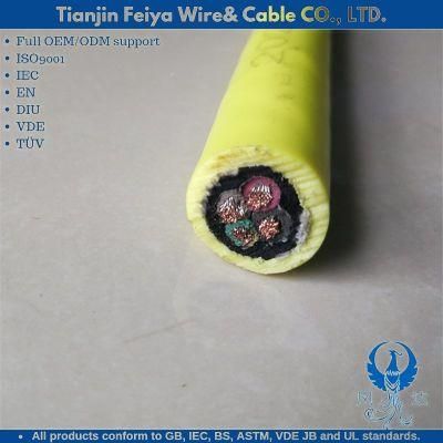 3.6/6kv Hot Sale Flexible Heavy Duty General Underground Round Flat Rubber Mining Trailing Power Cable Wires Aluminium Wire Control Cable