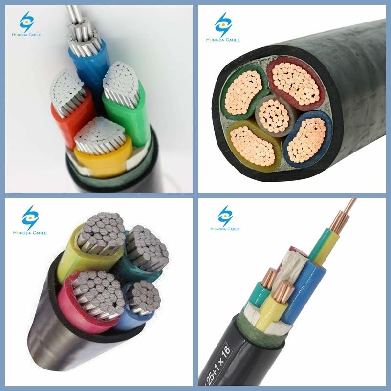 Flexible Aluminum XLPE Swa/Awa PVC Power Cable 240 Sq mm