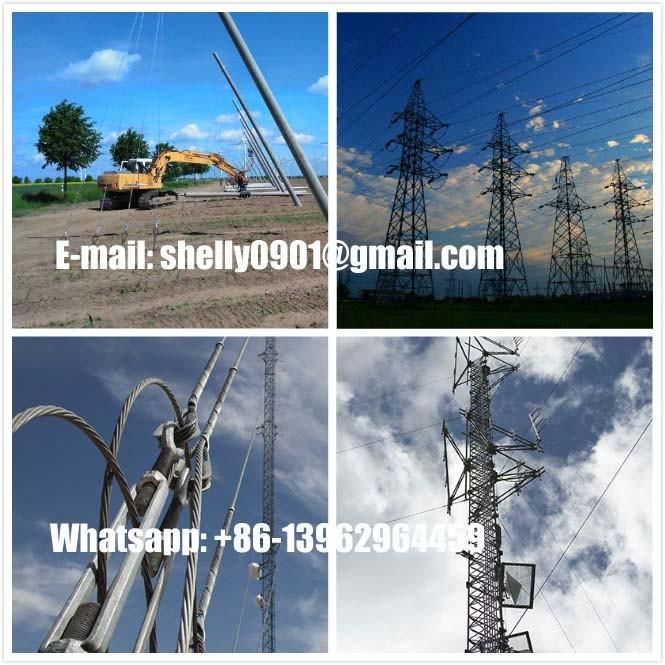 1X7 Ehs 1/ 4 ′ Galvanized Steel Cable Stay Wire Guy Wire ASTM A475 Class a