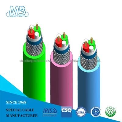 CE Certified Twisted Pair Network Cables with Non-Toxic Insulation Materials for High-Speed Rail