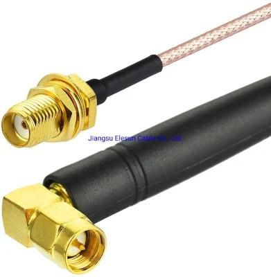 Manufacture Wholesale 50ohm Flexible Rg178 High Temp Low Loss Coaxial Jumper Cable for Communication System