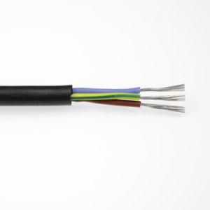 High Temeprature Silicone 2 Core Shielded Cable