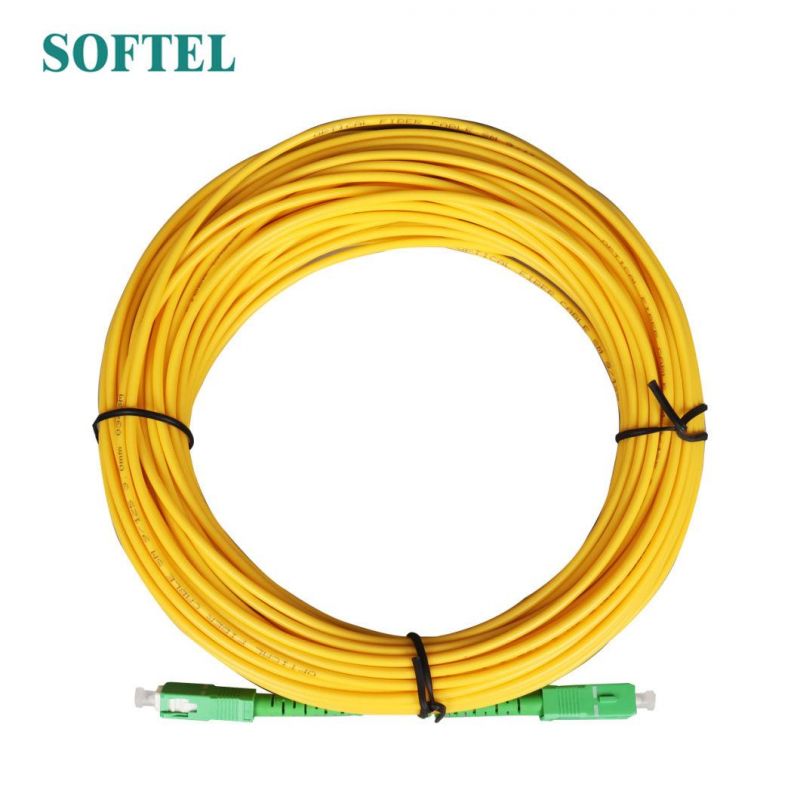 Multimode 3.0mm Fiber Optic Sc APC Bundle Pigtail Patchcord