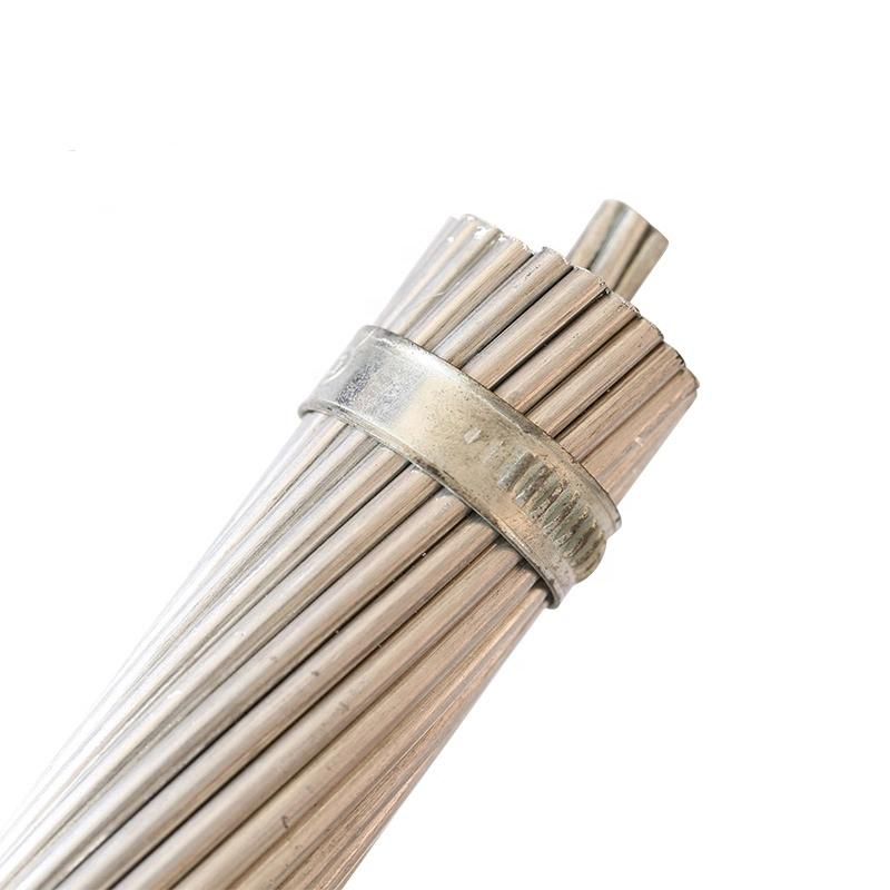 ACSR Conductor Cable Overhead High Voltage Aluminum Power and Transmission Line Industry, Overhead Bare Steel Core Condctor