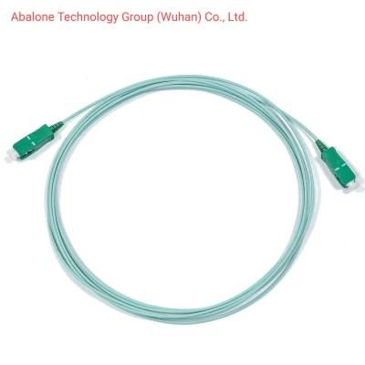 Abalone Cable Fiber Optic Patch Cord Factory OEM for Data Transmission, Telecommunication, LAN Indoor/Outdoor