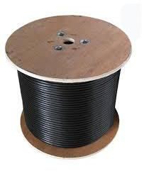 Cabo De Rede Cftv 4 Pares Preto 24AWG Risun-305m