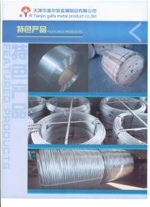 Zinc-10%Aluminum-Mischmetal Alloy-Coated Steel Wire Strand