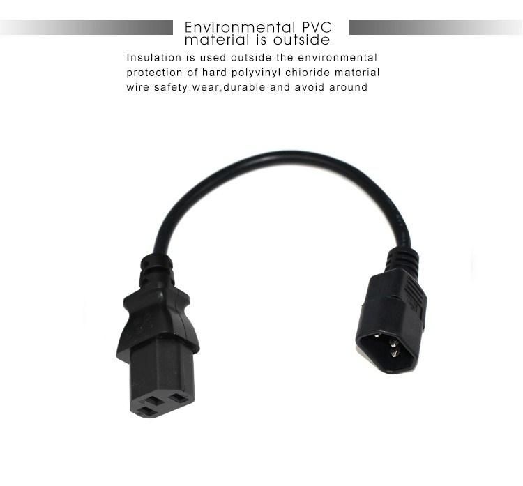 Computer Monitor Power Cord C13 to 14