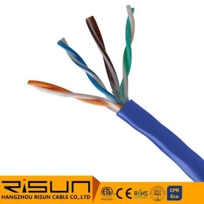 Cat5e U/UTP Cables 24AWG 8core with Ripcore Fluke Tester Passed