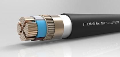 Nycy Energy Cable, Copper Wire and Copper Tape Shield