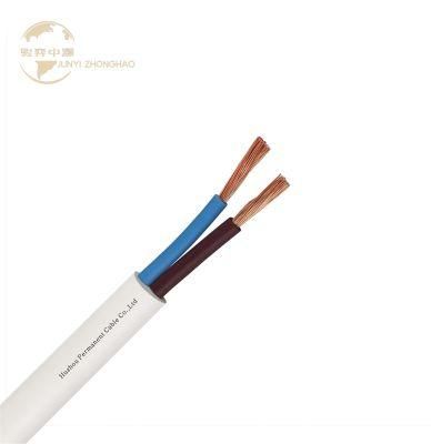 0.75-2.5mm EU RoHS Certification Environmental PVC Insulated PVC Sheathed Flexible Wire Cable