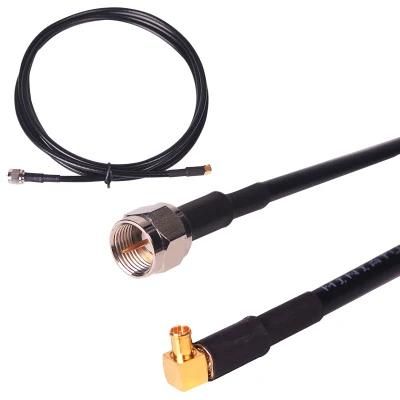 High Quality 75 Ohm Coaxial Cable Mini Rg59 Patch Cord PVC Jacket Cable