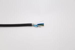 Oil Resistant PVC 25 AWG Tinned Copper 4p Braid Shielded Wire Brushless Motor Cable Insulated Control Wire Cable Electrical