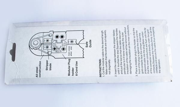 Crimping Pliers for Modular Plug