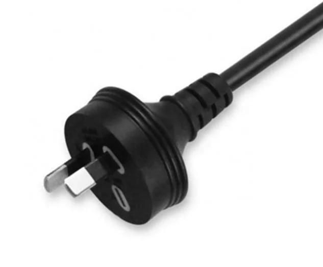 3pin Flat Plug to 3pin Flat Jack Power Cord Australian Type
