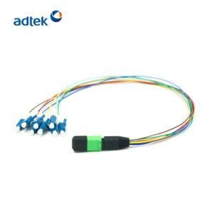 MTP/APC-LC/Upc Fan-out Cable 12 Fibers for MPO Cassettes