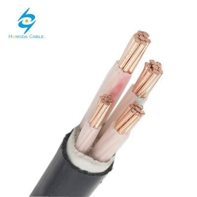Yjv 4 Core 16mm Low Voltage Copper XLPE 0.6/1kv Electric Power Cable