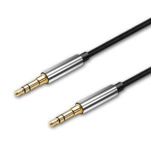 3.5mm Male to Male Slim Aux Cable with Gold Plated