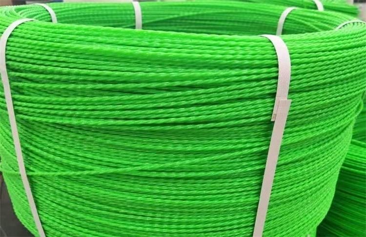 100% Virgin Polyester Chip 1.0mm-5.0mm Twisty Polyester Wire for Cable Puller Fish Tape