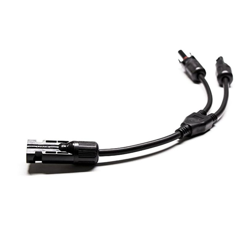 TUV Approved Y Splitter 2 Way Solar Mc4 Y Branch Connector