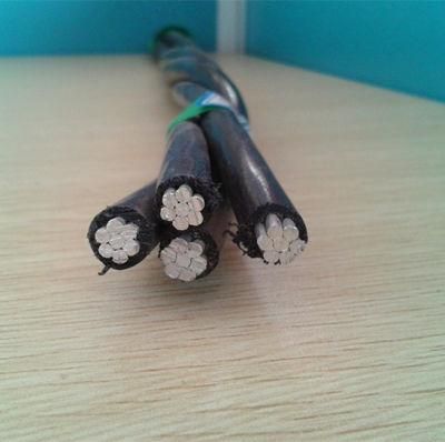 Standard 4*25mm2 XLPE Insulation Aluminum Overhead ABC Cable