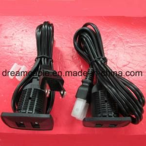 1.2m Black PSE 2pin Jp Extension Power Cord