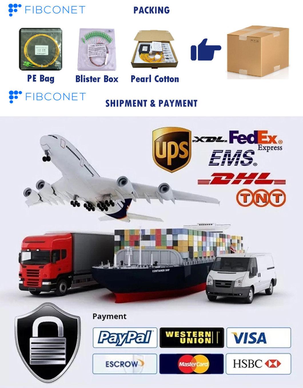 FTTH Single Mode 4 6 8 12 24 48 96 Core Distribution FC Upc APC Fan-out Bundle Fiber Optic Pigtail