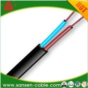 PVC Insulated Wire H05vvh2-F Cable, Power Flat Cable, PVC Flexible Cable