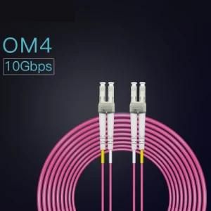 Om4 40gbps 100g Fiber Optic Patch Cord LC-LC 1m 2m 3m 5m 10m 15m 50/125 2mm 2 Core Multimode Duplex Fibra Optic Patch Cable