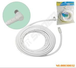 Suoer 10m Right Angle to Straight TV AV Cable