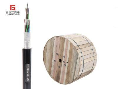 Double Coated Apl Moisture Barrier Water-Proof Outdoor Optical Fiber Cable Customized Gytza