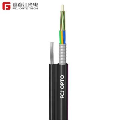Self-Supporting Factory Price G652D Fiber 2-144 Optical Cable (GYTC8A)