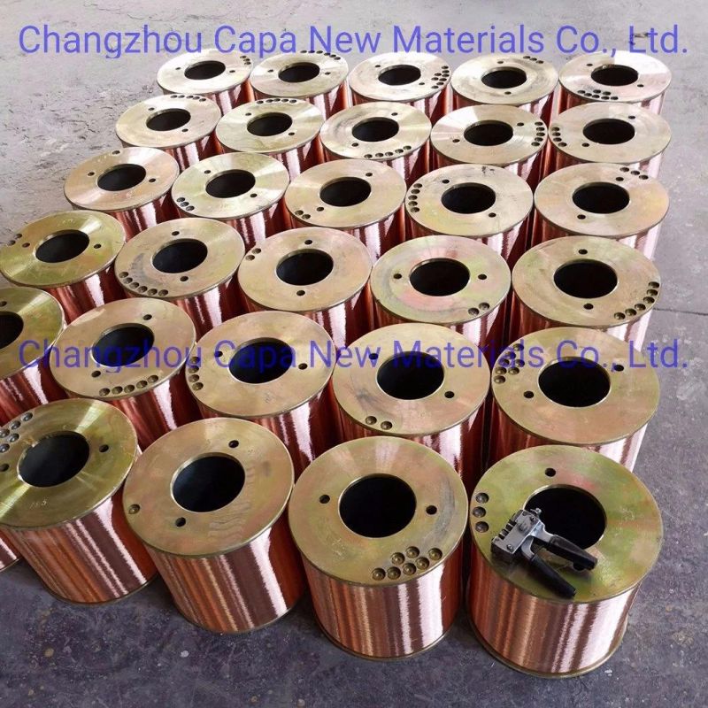 China High Quality Copper Clad Aluminum Wire for Car and Locomotives Cable Inner Conductor